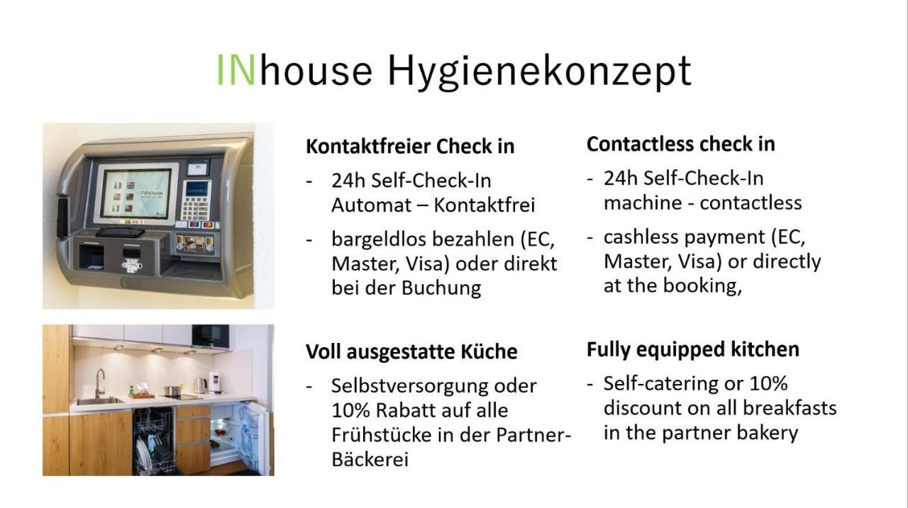 Inhouse - Wohnen Auf Zeit Aparthotel Ingolstadt Exterior foto